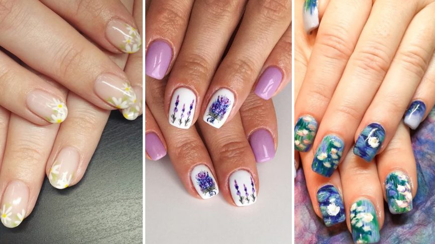 21 FLORAL NAIL ART DESIGNS THAT ARE PERFECT FOR THE SUMMER - Lavenderoom